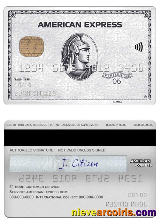 USA Sutton bank amex platinum card